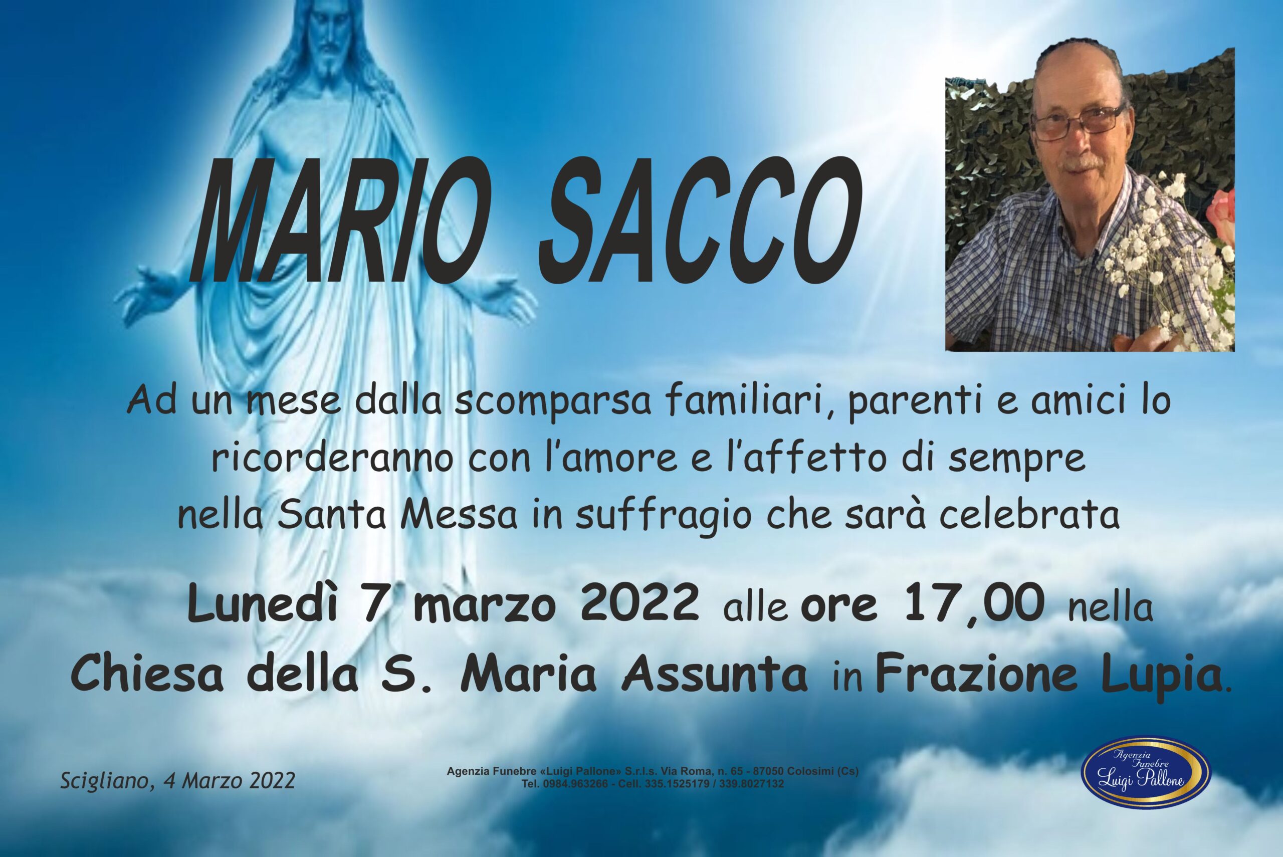 MANIFESTO trigesimo Sacco manifesto trigesimo Sacco