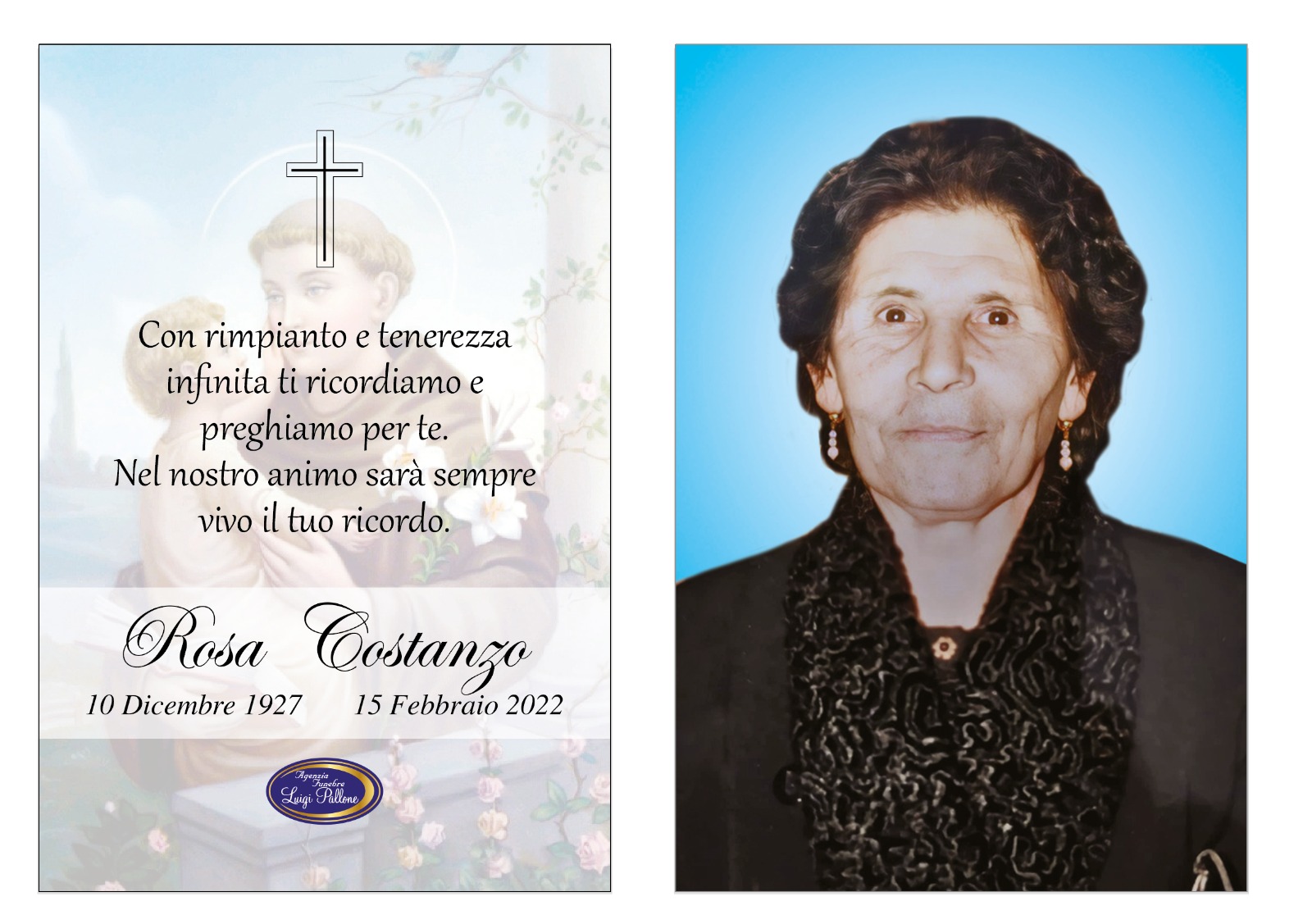 ricordino Costanzo ricordino Costanzo