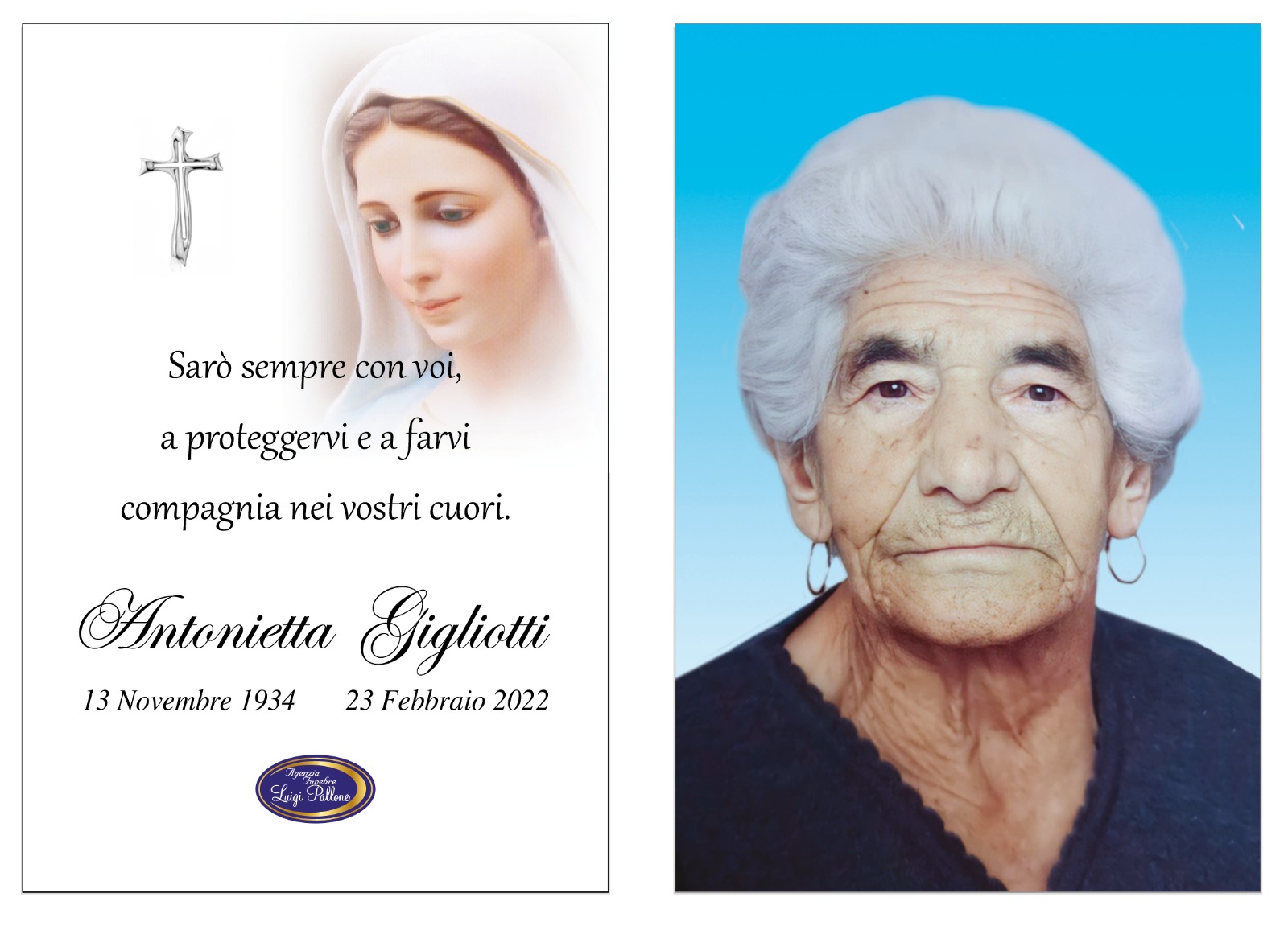 ricordino Gigliotti Antonietta