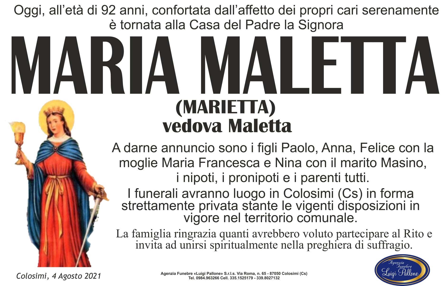 manifesto annuncio Maletta M manifesto annuncio Maletta M