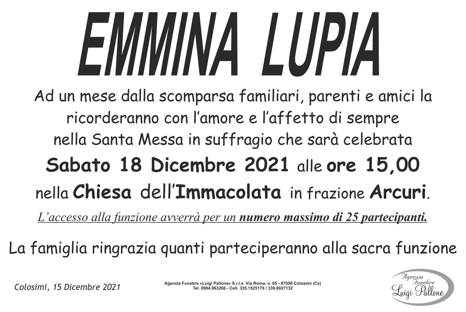 manifesto trigesimo Lupia manifesto trigesimo Lupia