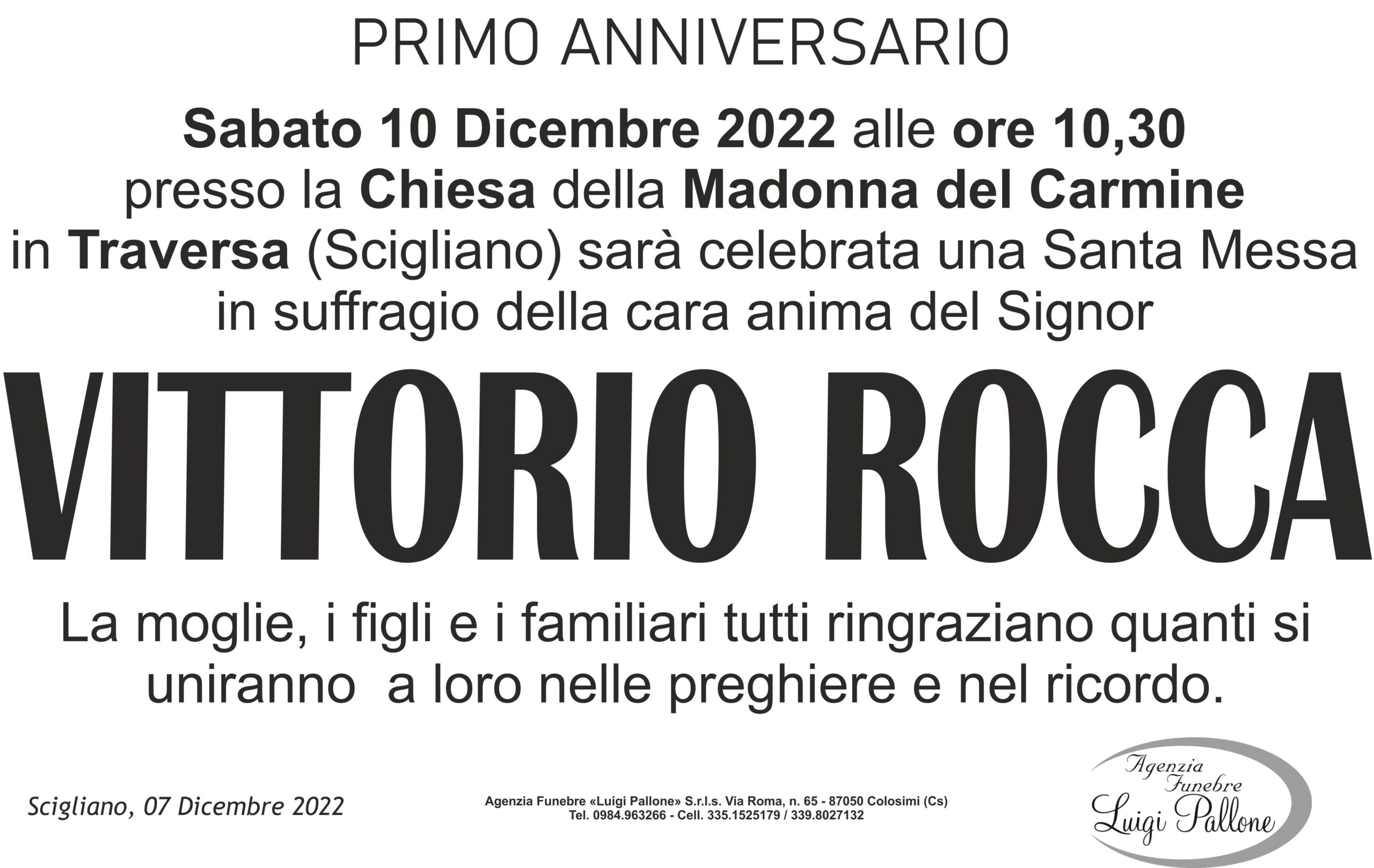 MANIFESTO anniversario Rocca MANIFESTO anniversario Rocca