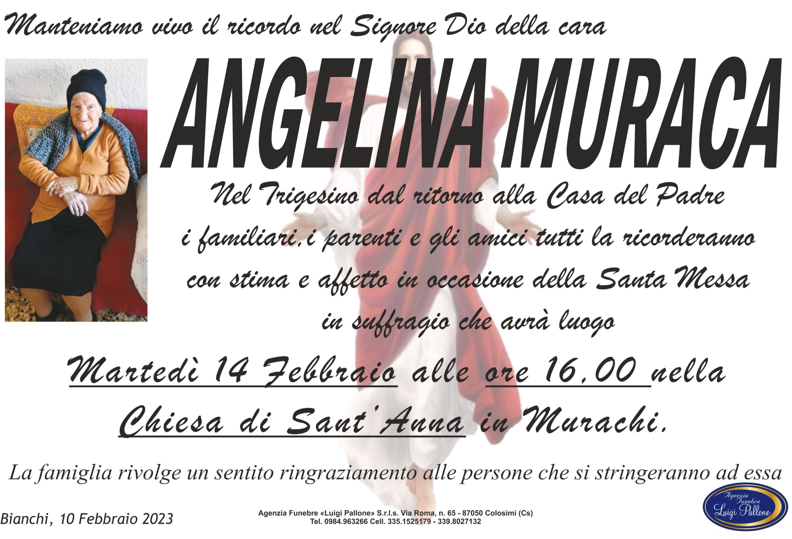 MANIFESTO trigesimo Muraca MANIFESTO trigesimo M