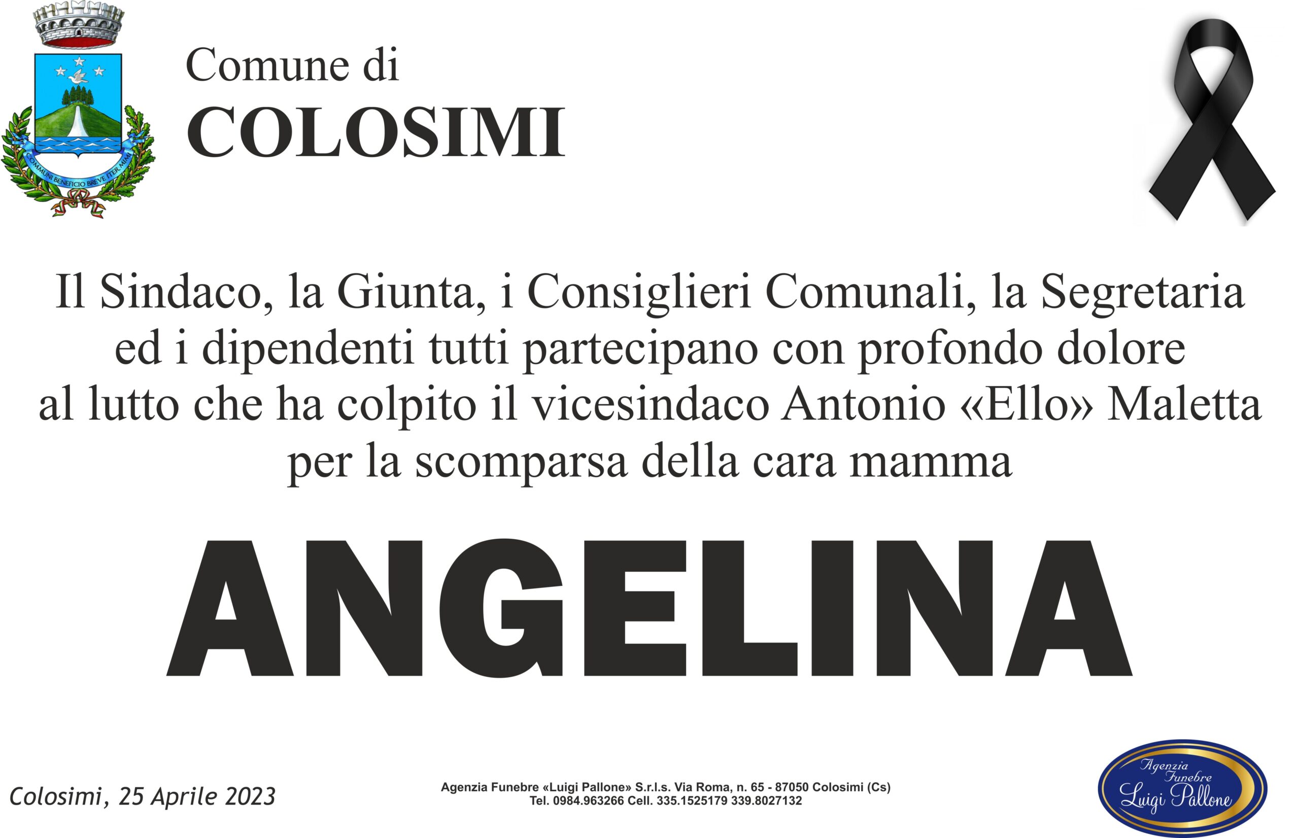MANIFESTO comune GRECO