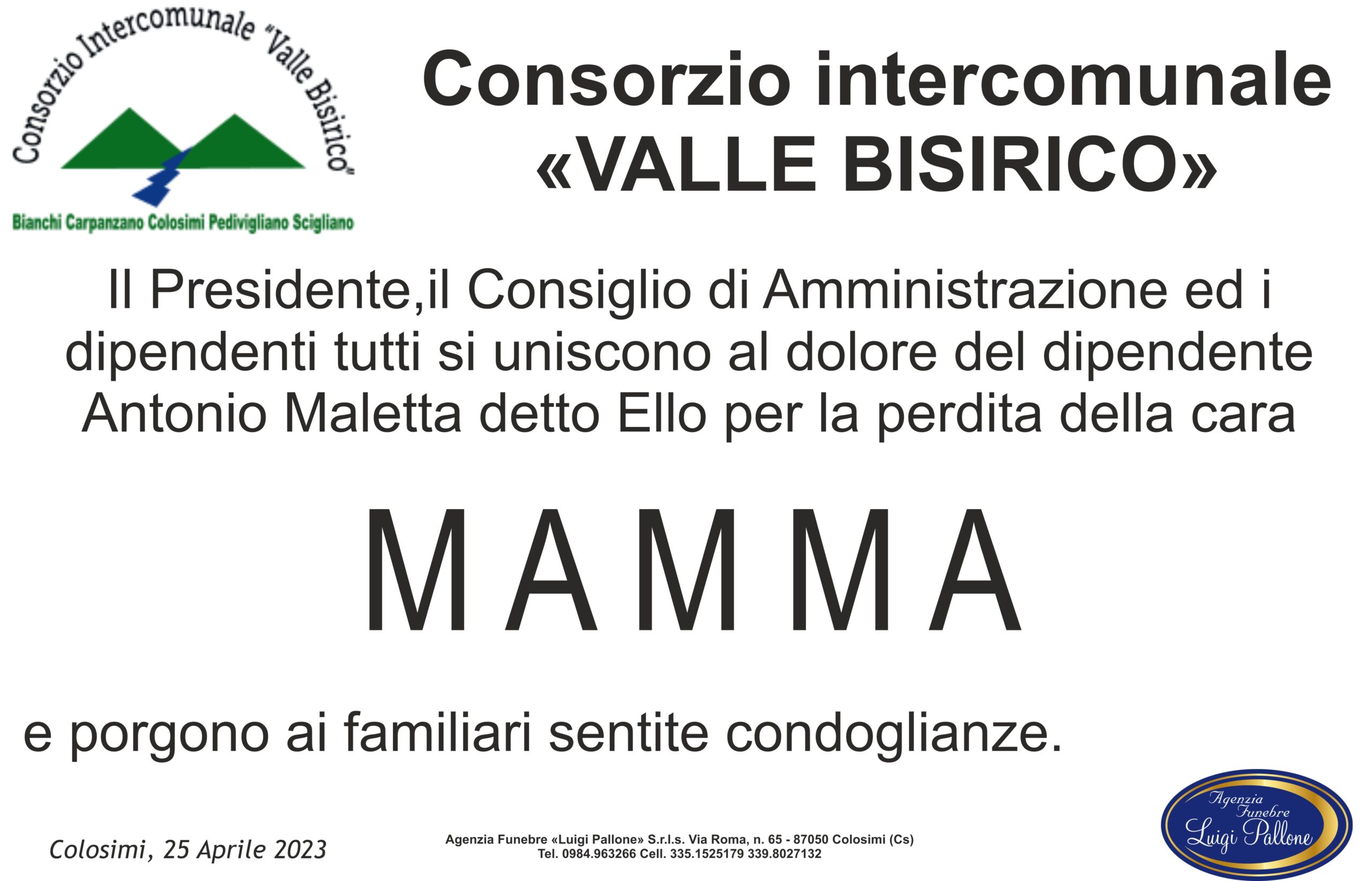 MANIFESTO valle bisirico GRECO