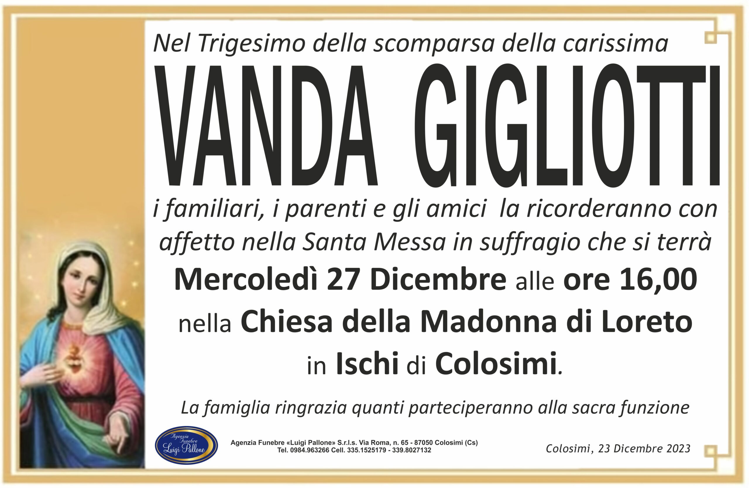 Trigesimo Gigliotti Trigesimo Gigliotti
