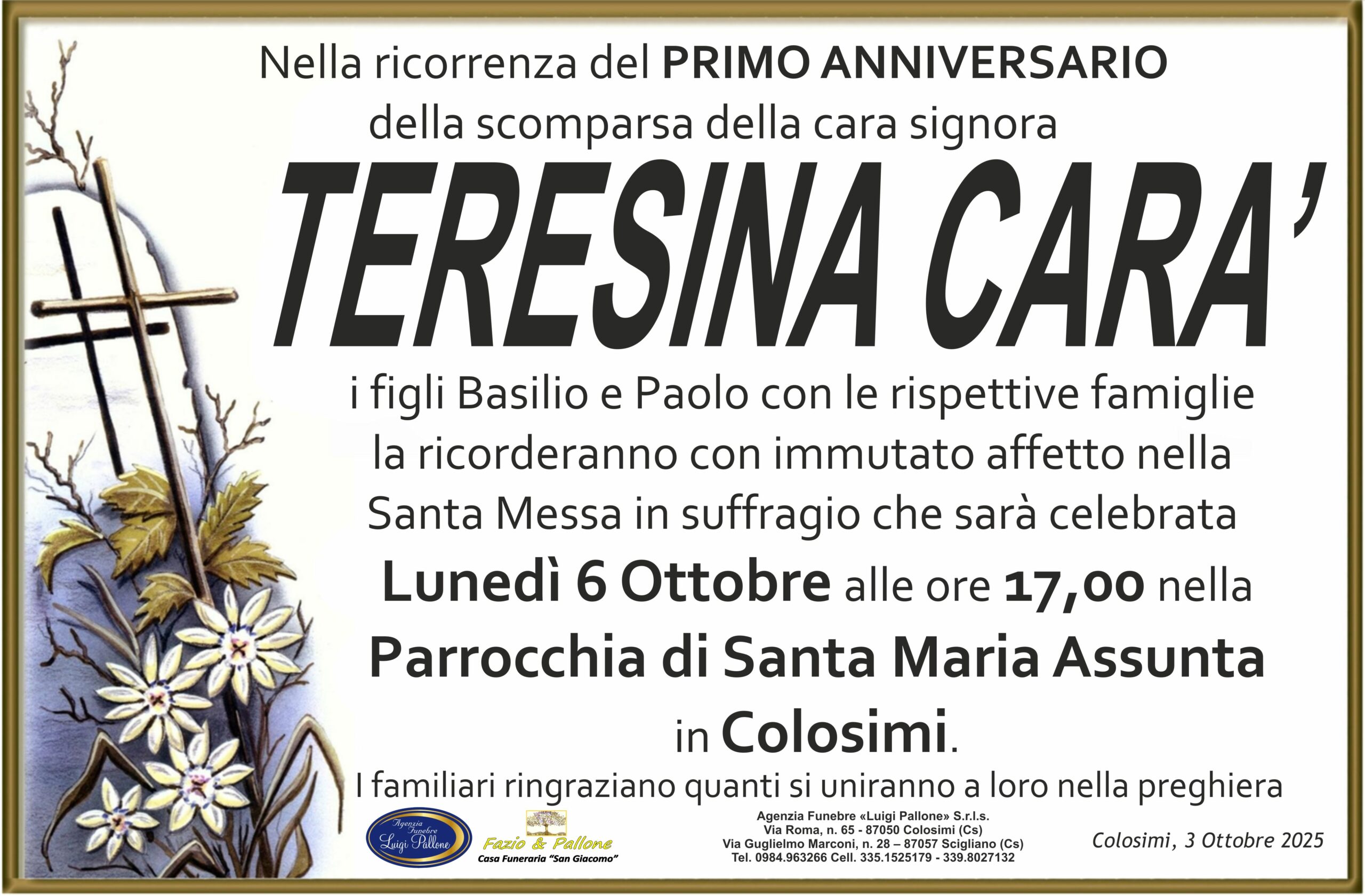 Anniversario Carà Anniversario Carà