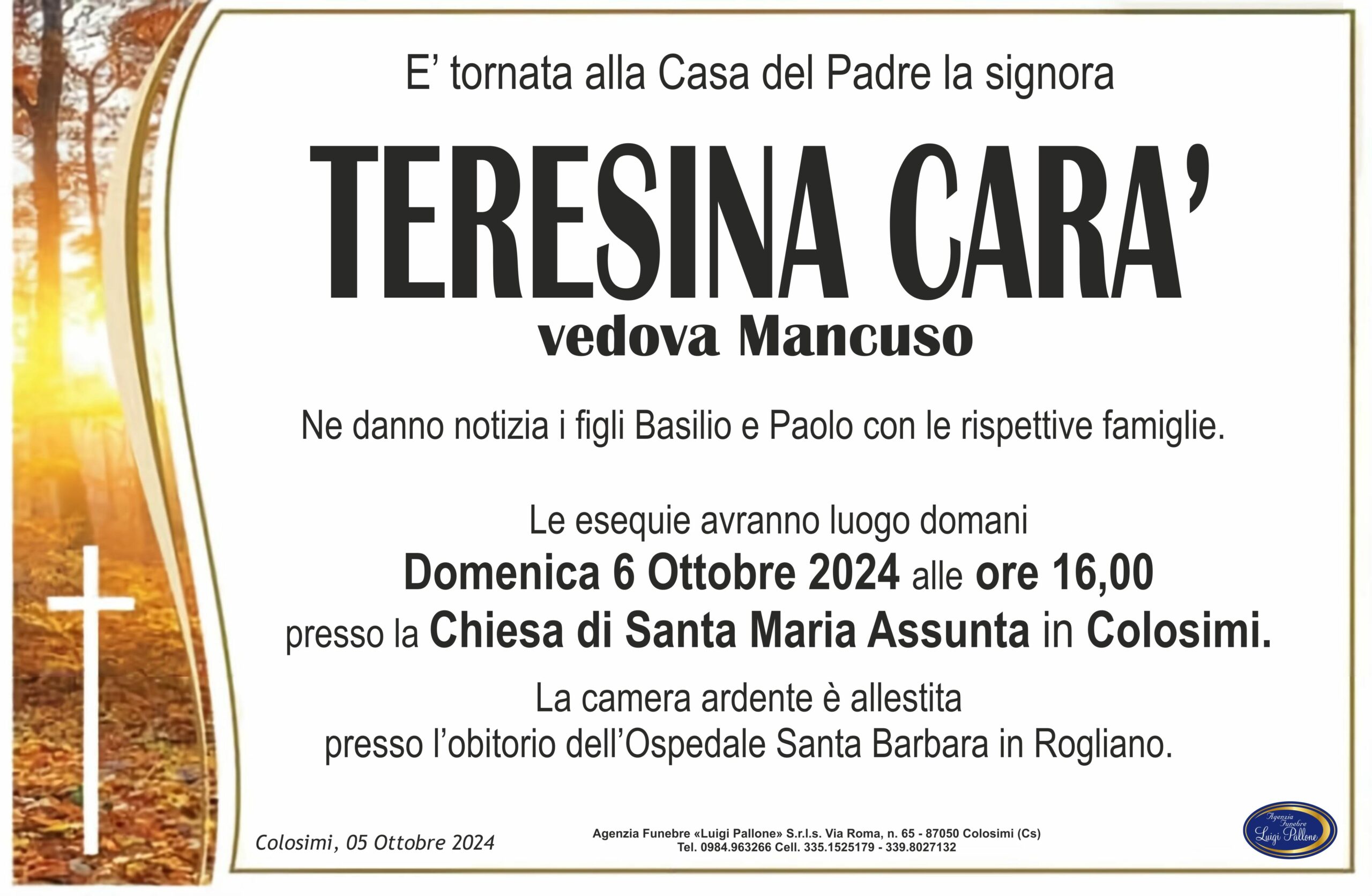 Annuncio Carà Annuncio Carà