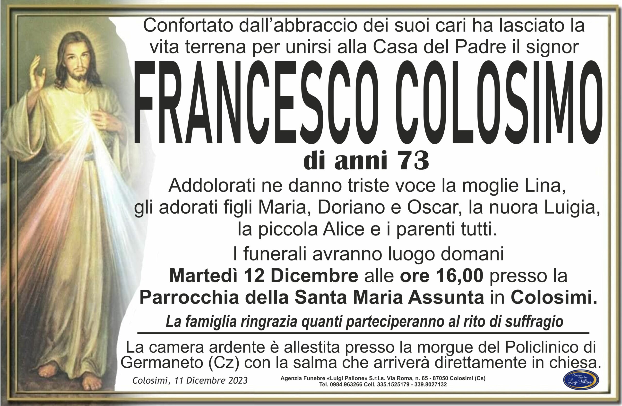 Annuncio Colosimo Annuncio Colosimo