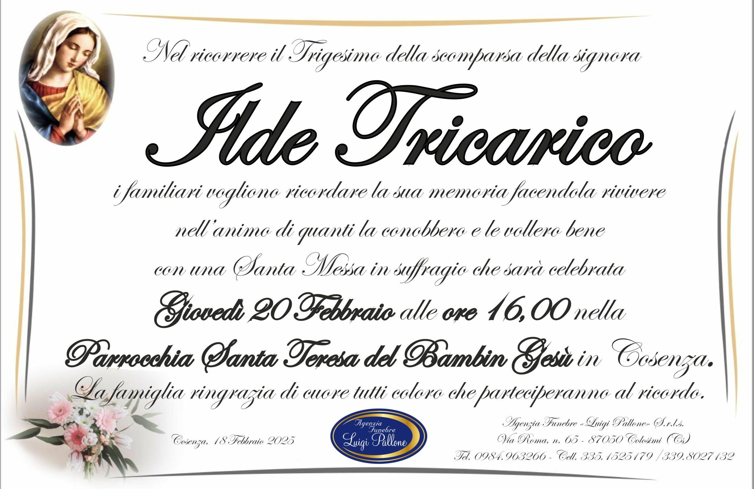 Trigesimo Tricarico Trigesimo Tricarico